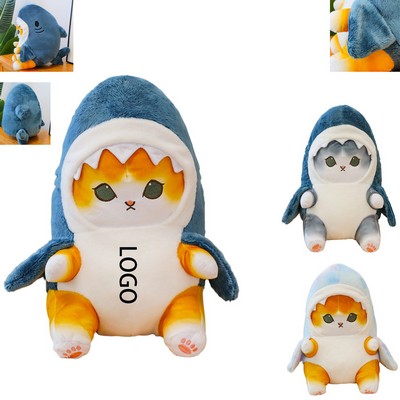 Shark Cat Plush Toy
