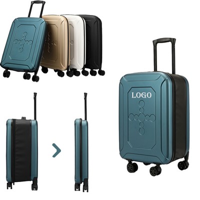 Foldable Luggage Spinner Wheel Light Trolley Case