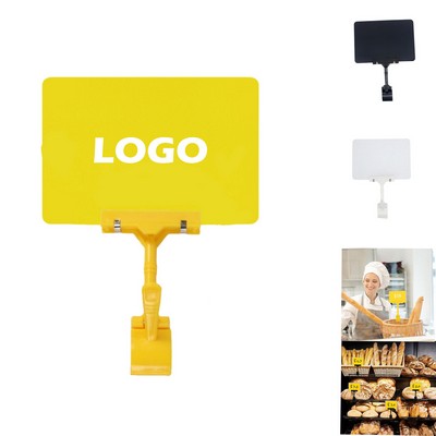 Product Price Tag Display Holder