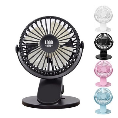 USB Charging Clip Fan