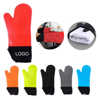 Silicone Heatproof Waterproof Oven Gloves