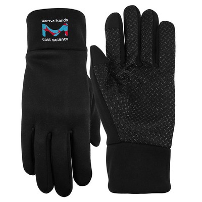 Deluxe Performance Text Gloves with Grip Palm