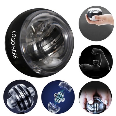 Dynamic Gyro Ball For Auto-Start Wrist And Forearm Strengthening