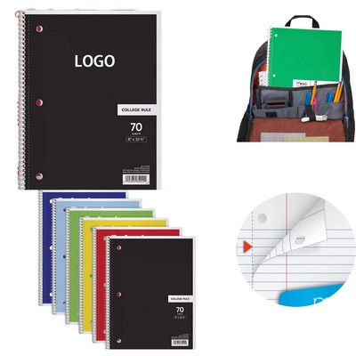 Oxford College Ruled Spiral Notebook