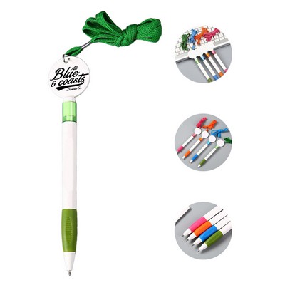 Plastic Lanyard Ballpoint Pen