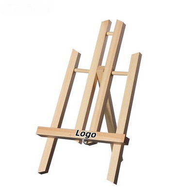 Solid Wood Mini Folding Tabletop Easel for Kids and Artists