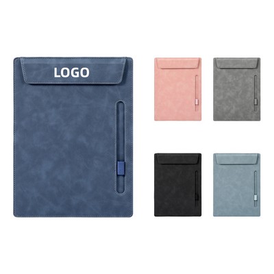 PU Leather Magnetic Clipboard