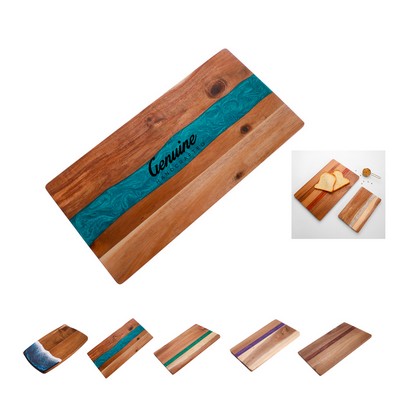 Resin Wood Cheese Board