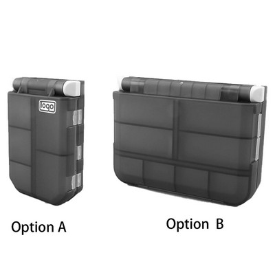 Waterproof Fisheing Lure Tackle Box W/ Compartments