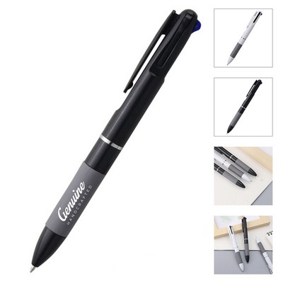 Tricolor Plastic Pen