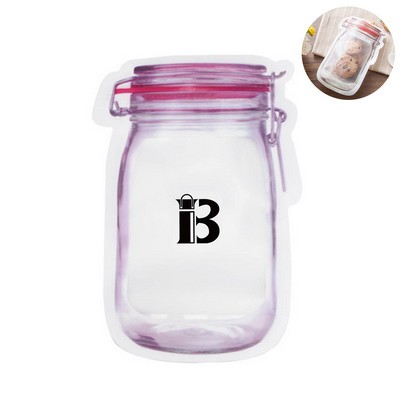3.8oz Reusable Jar Food Pouch