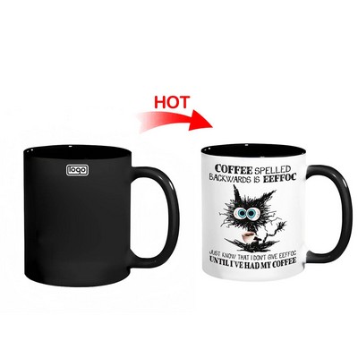 11oz Heat Sensitive Color Changing Mug