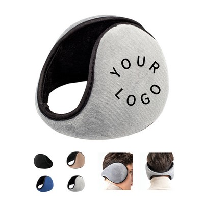 Thick Winter Earmuffs With Fleece And Fur Lining