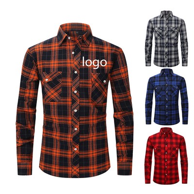 Gentlemen's Tartan Flannel Shirt