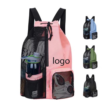 Nylon Mesh Drawstring Sack