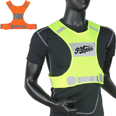 MOQ 20 Night Running Cycling Reflective Vest