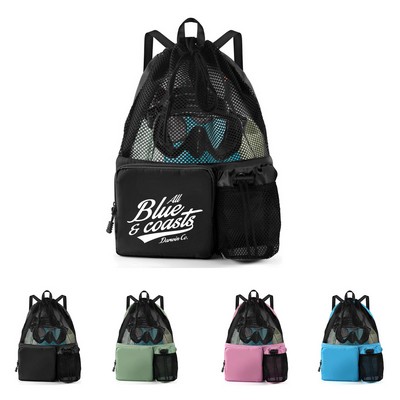 Mesh Towel Backpack