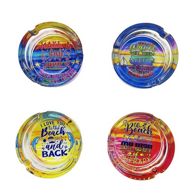 Custom Crystal Ashtray