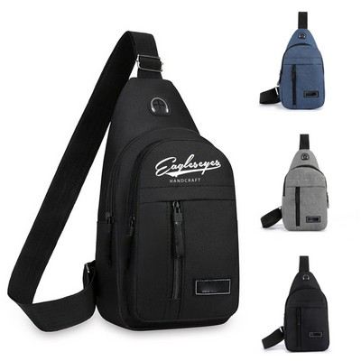 Versatile Nylon Crossbody Sling Bag