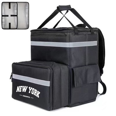 Pizza Food Delivery Backpack Insulated Catering Bag