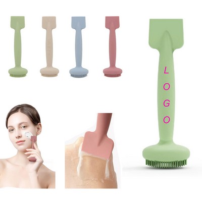 Silicone Dual Head Mask Brush Facial Mud Mask Applicator
