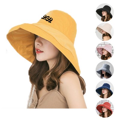 Summer Beach Cotton Bucket Hat