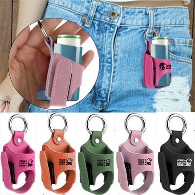 Portable Inhaler Keychain Holder Case for Asthma Vape