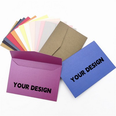A6 Colorful Envelope Personalize Gift Card
