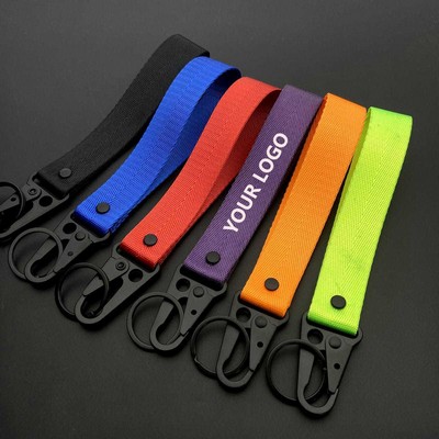 Nylon Heavy Duty Key Ring Strap