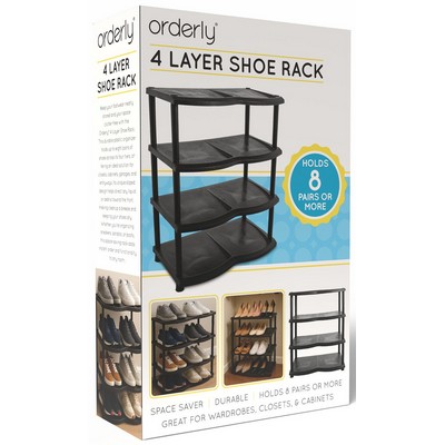 4 Layer Shoe Rack