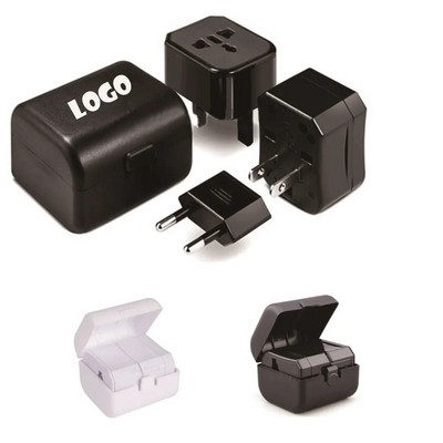 Basic Universal Travel Adapter with Carrying Case