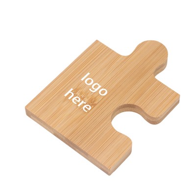 Bamboo Puzzle Coasters
