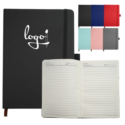 A5 Notebook With Elastic Strap