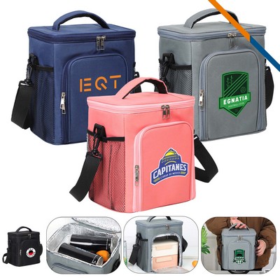 Pakfresh Double Layer Crossbody Cooler Bag