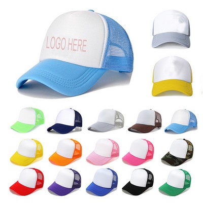 Two-Tone Mesh Back Baseball Cap