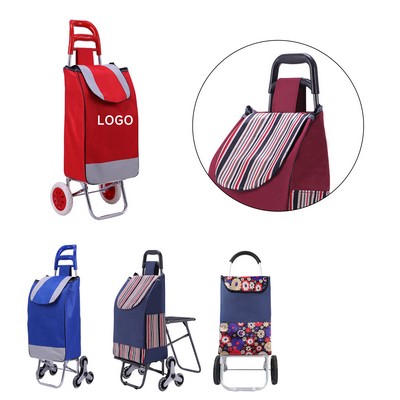 Foldable Grocery Bag Shopping Cart