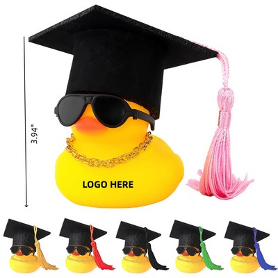 Decor Graduation Hat Rubber Duck