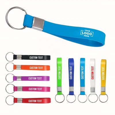 Silicone Wristband Keychain