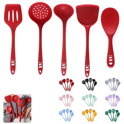 5" 1 Silicone Cooking Utensils Set
