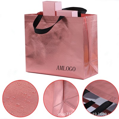 Glossy Metallic Laminate Gift Tote