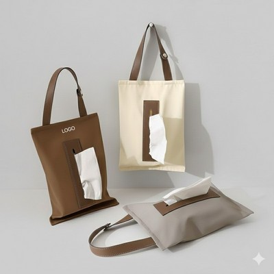 Tissue Box Tissue Bag Hanging Style Living Room Face Towel Storage Napkin Dispenser