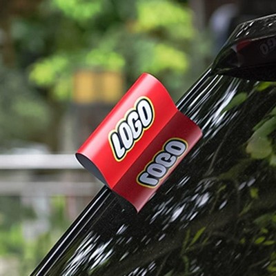 Custom Logo Car Door Sticker Toy
