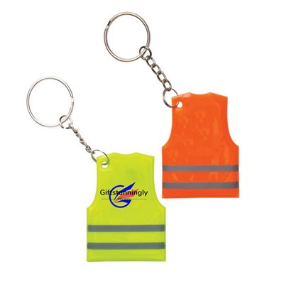 Reflective Vest Keychain