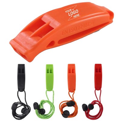 Emergency Whistles with Lanyard