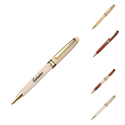 Bamboo Wood Meeting Ballpoint Pen
