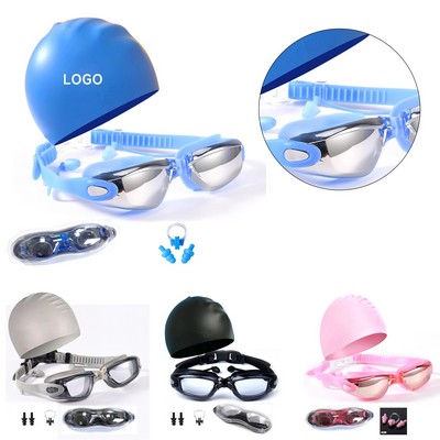 Swimming cap suit for adults