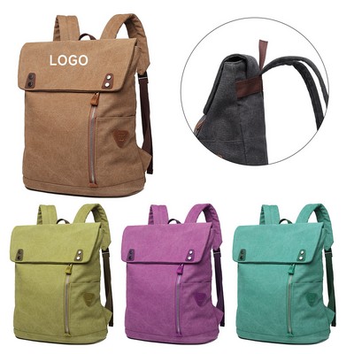 Canvas Laptop Backpack