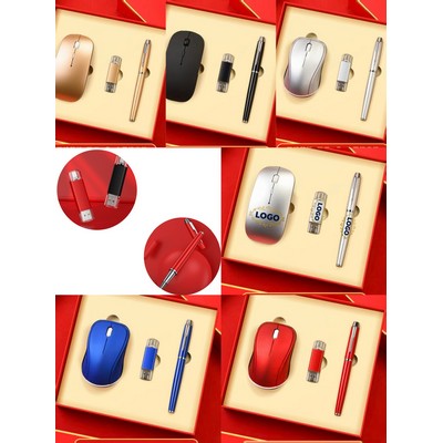 Premium Wireless Mouse And Accessory Set