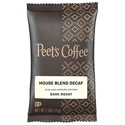 Peet's Coffee® House Blend Decaf Ground Coffee Portion Packs
