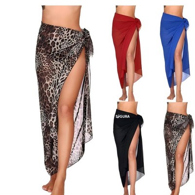 Women Long Swimwear Beach Sarong Pareo